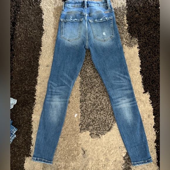 Women’s jeans- few holes; ultra high rise ankle skinyy - Picture 3 of 5